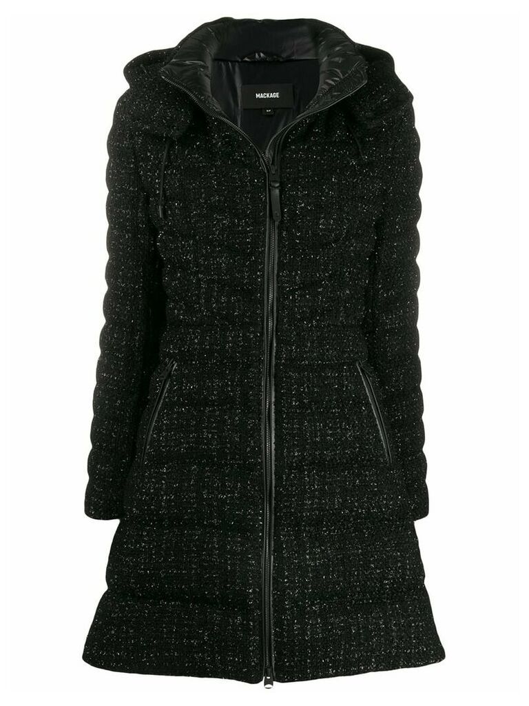 Mackage Larat W hooded coat - Black