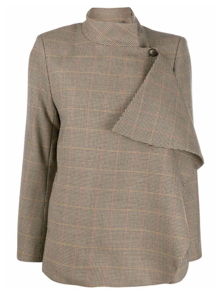 Teija Takki tailored blazer - Brown