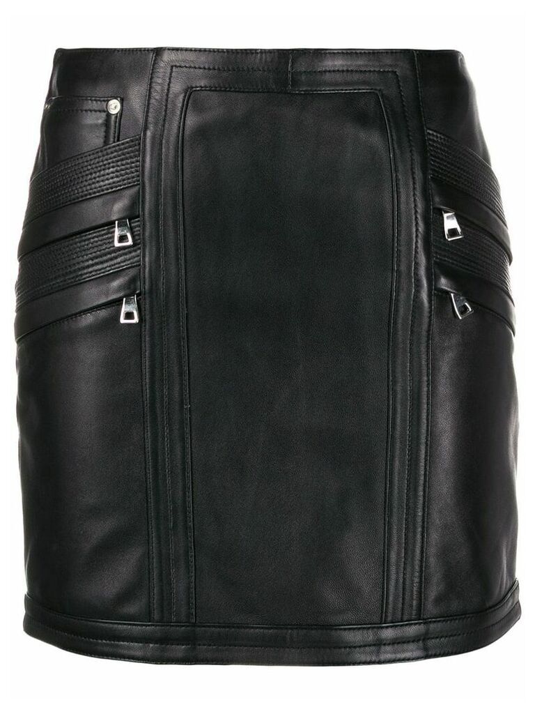 Manokhi Minami panel-seamed skirt - Black