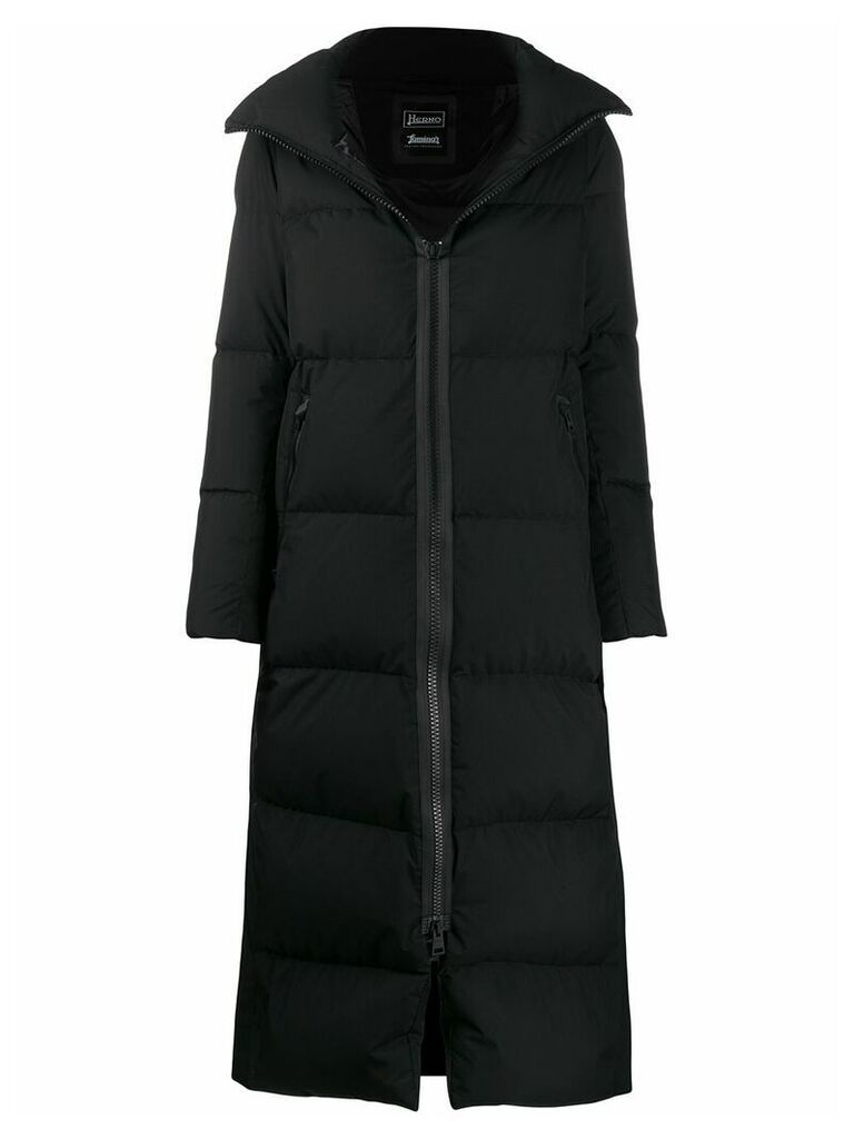 Herno long padded coat - Black