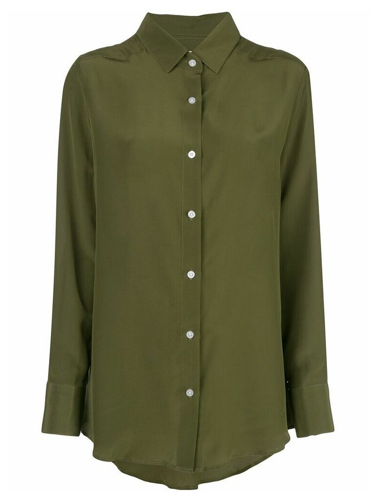 Dresshirt fluid shirt - Green