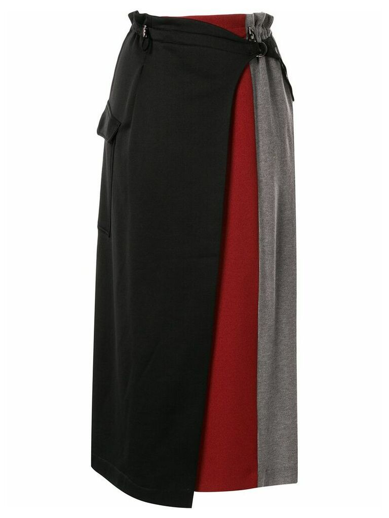 Frei Ea layered midi skirt - Multicolour