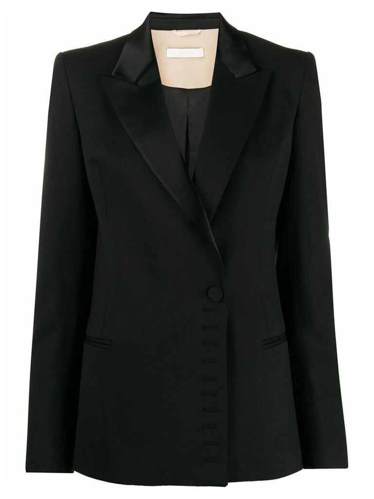 Ssheena fitted tailored blazer - Black