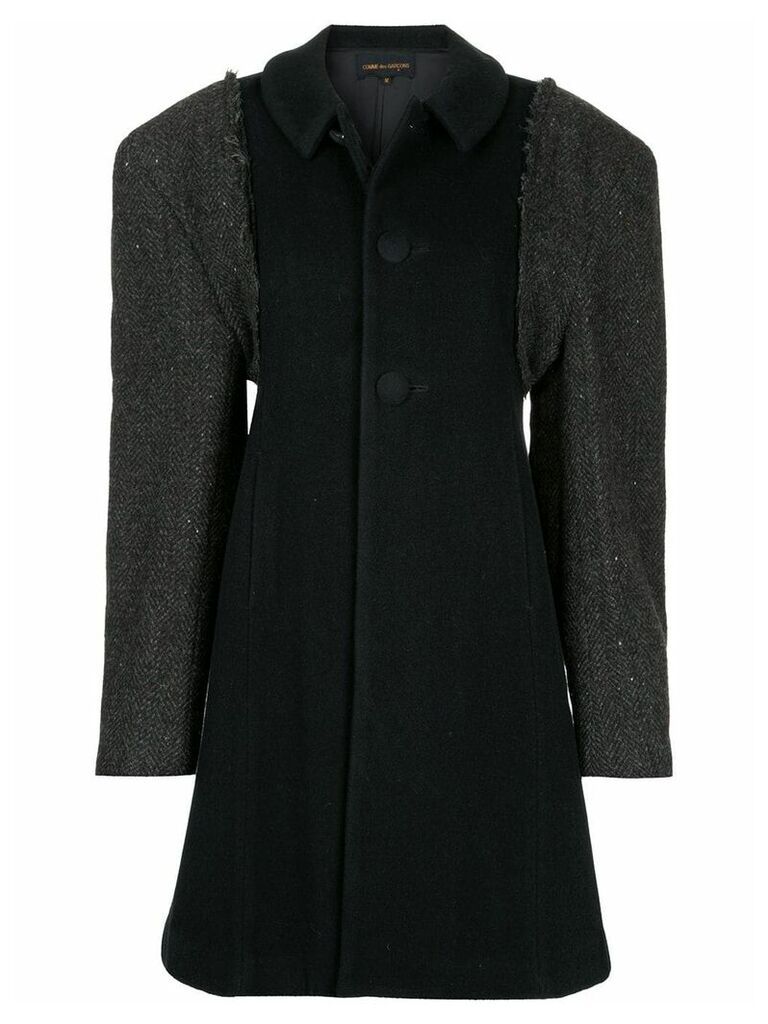 Comme Des Garçons Pre-Owned single breasted coat - Black