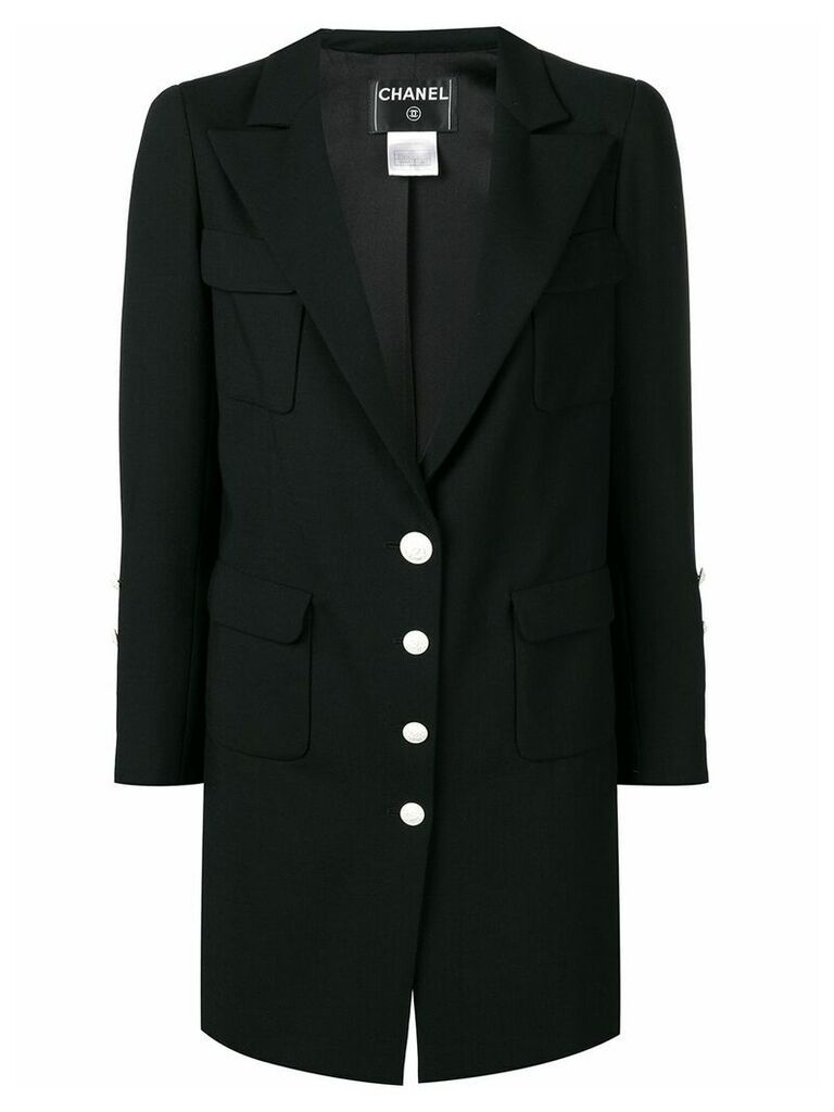 Chanel Pre-Owned 2007's classic blazer - Black