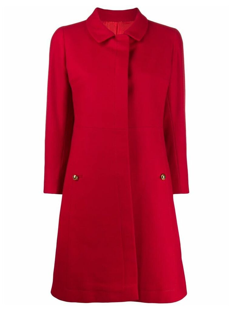 A.N.G.E.L.O. Vintage Cult 1960s peter pan collar A-line coat - Red