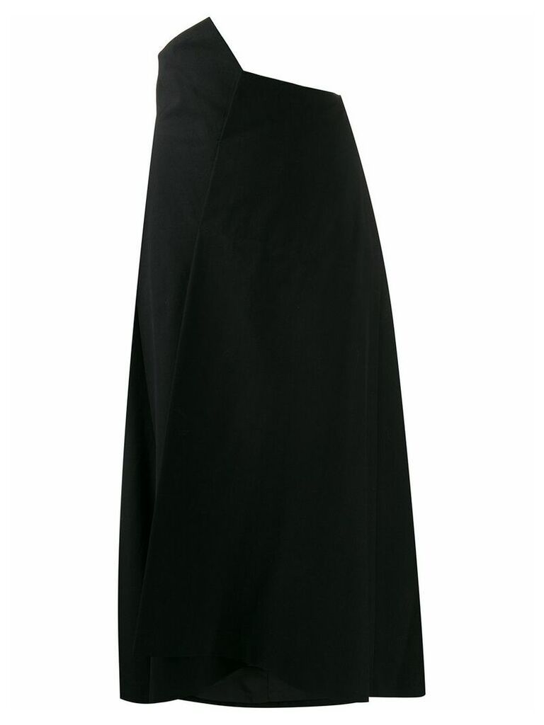 Comme Des Garçons Pre-Owned 1992 asymmetric waist skirt - Blue