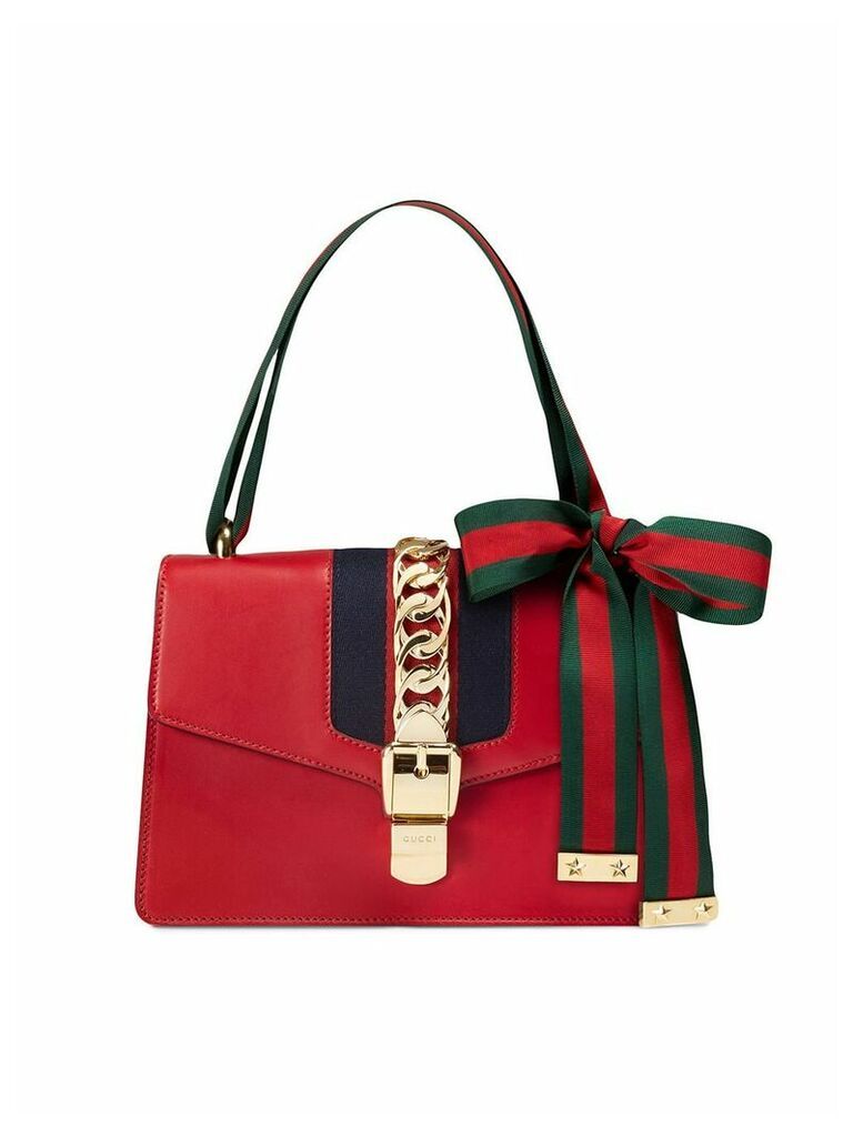 Gucci Sylvie leather shoulder bag - Red
