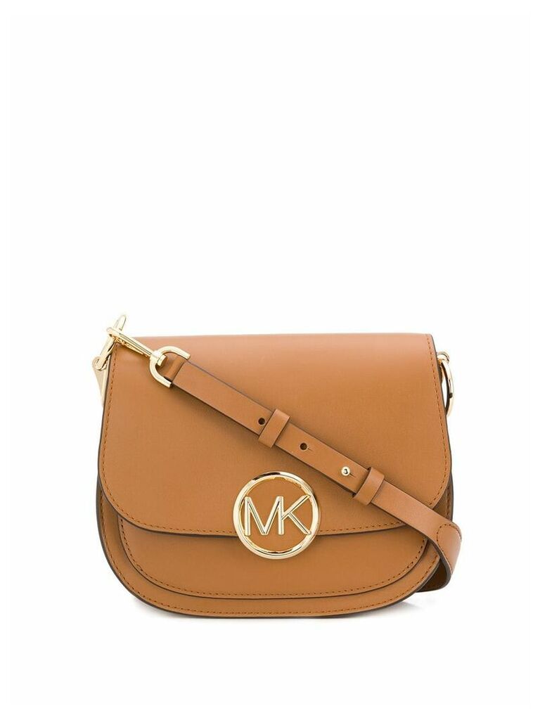 Michael Michael Kors logo shoulder bag - Brown