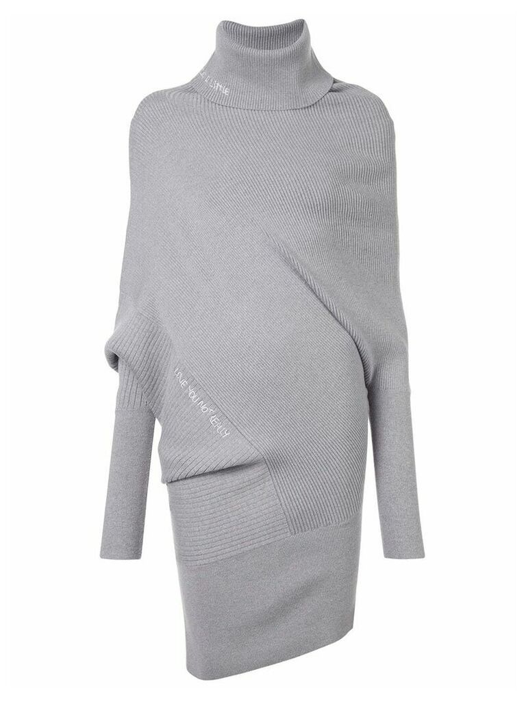 Haculla Patience just a little knit dress - Grey