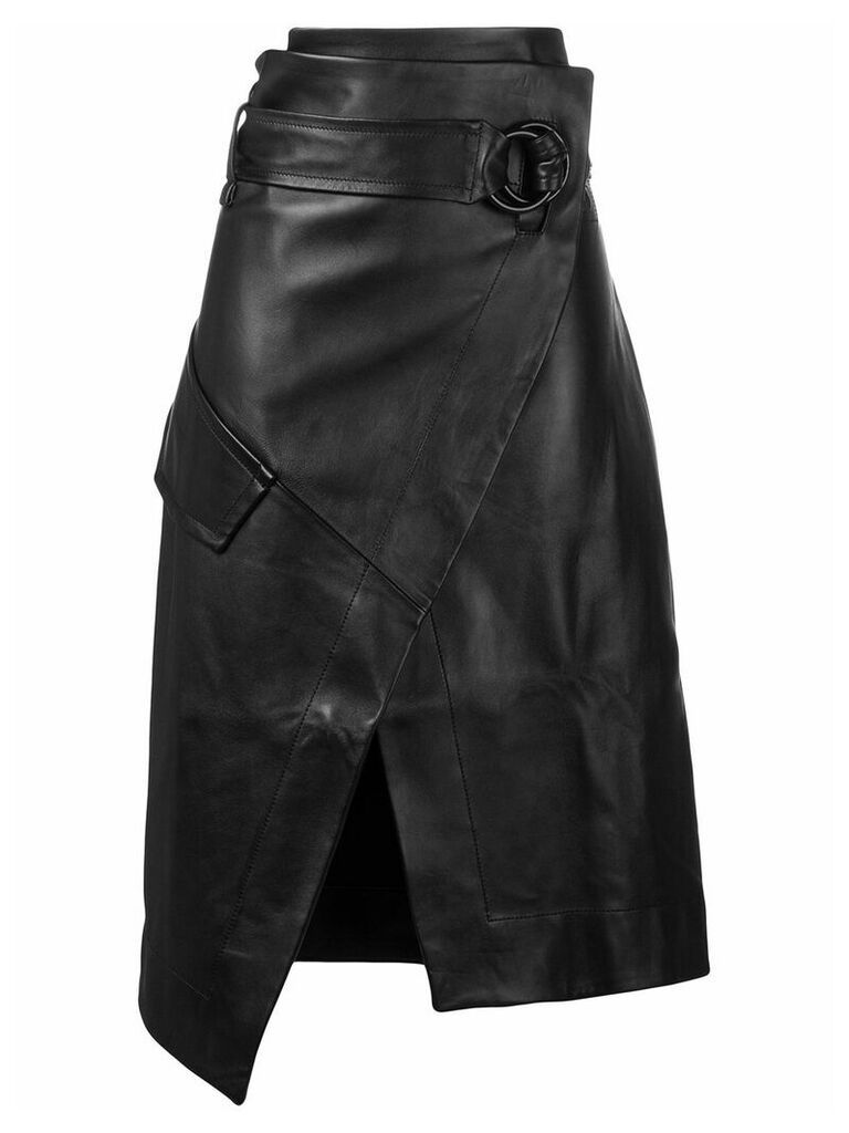 Petar Petrov Rita leather skirt - Black