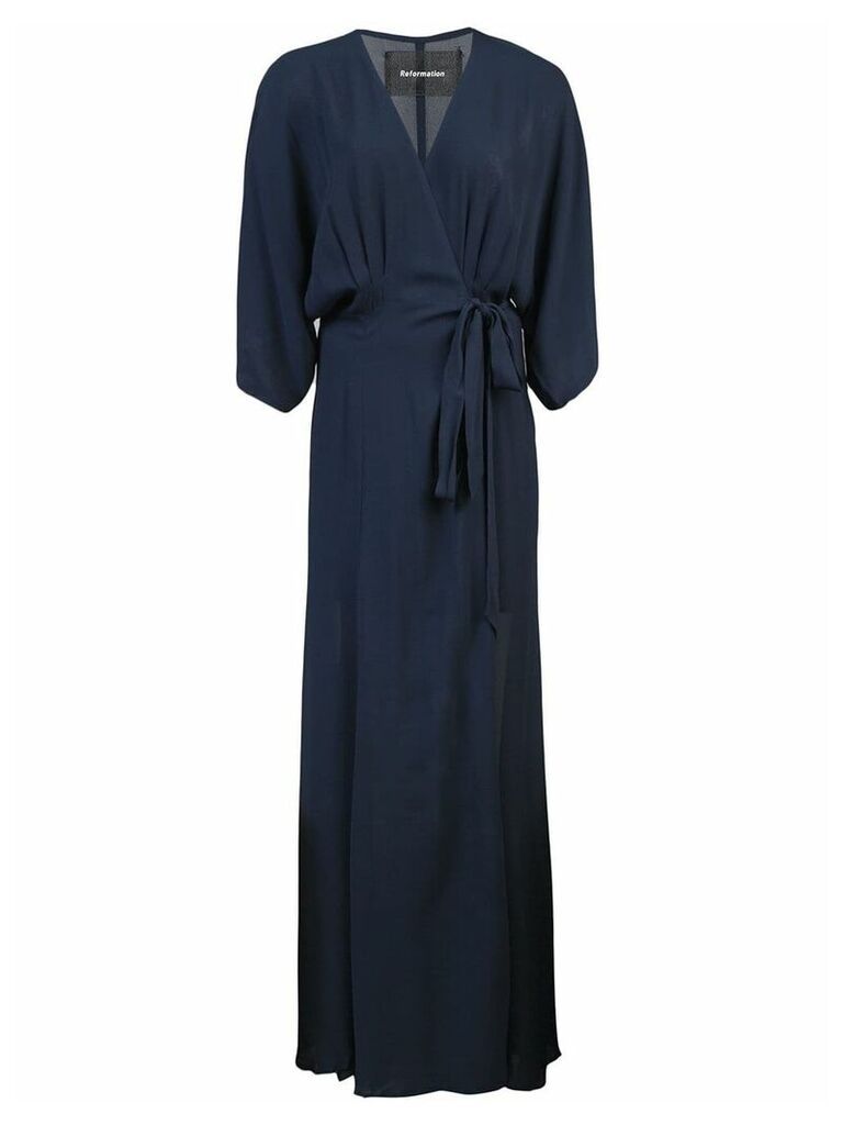 Reformation Winslow Dress - Blue