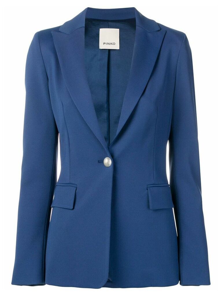 Pinko classic fitted blazer - Blue