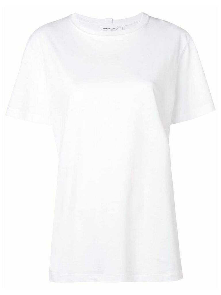 Helmut Lang crew-neck logo T-shirt - White