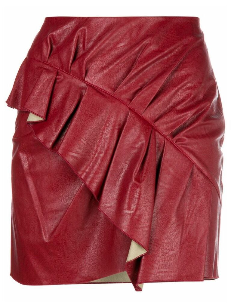 Isabel Marant Étoile Zeist frilled skirt - Red