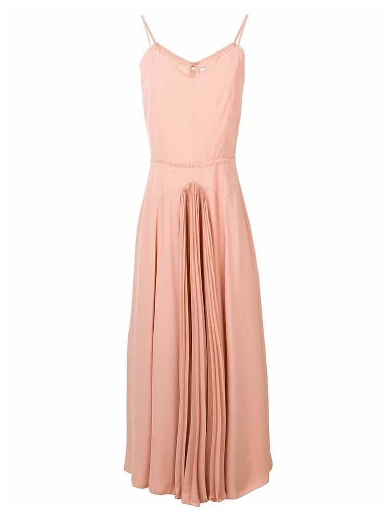 Noon By Noor Ray pleated dress - PINK