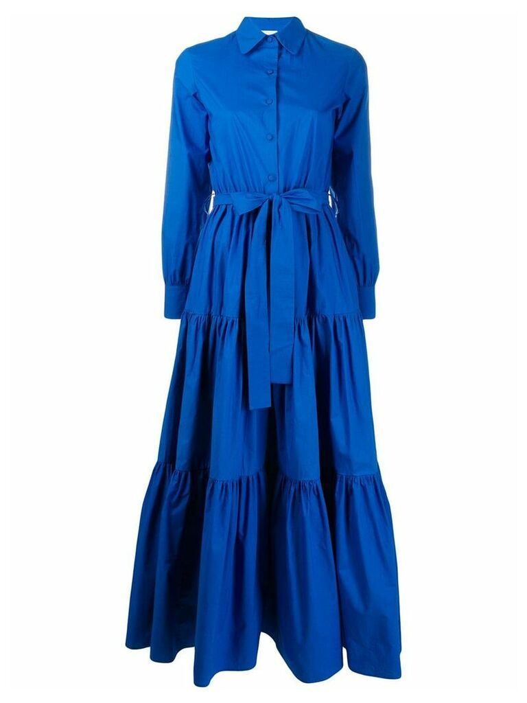 La Doublej maxi flared dress - Blue