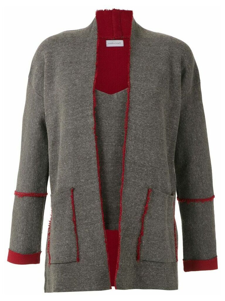 Mara Mac knitted cardigan - Grey