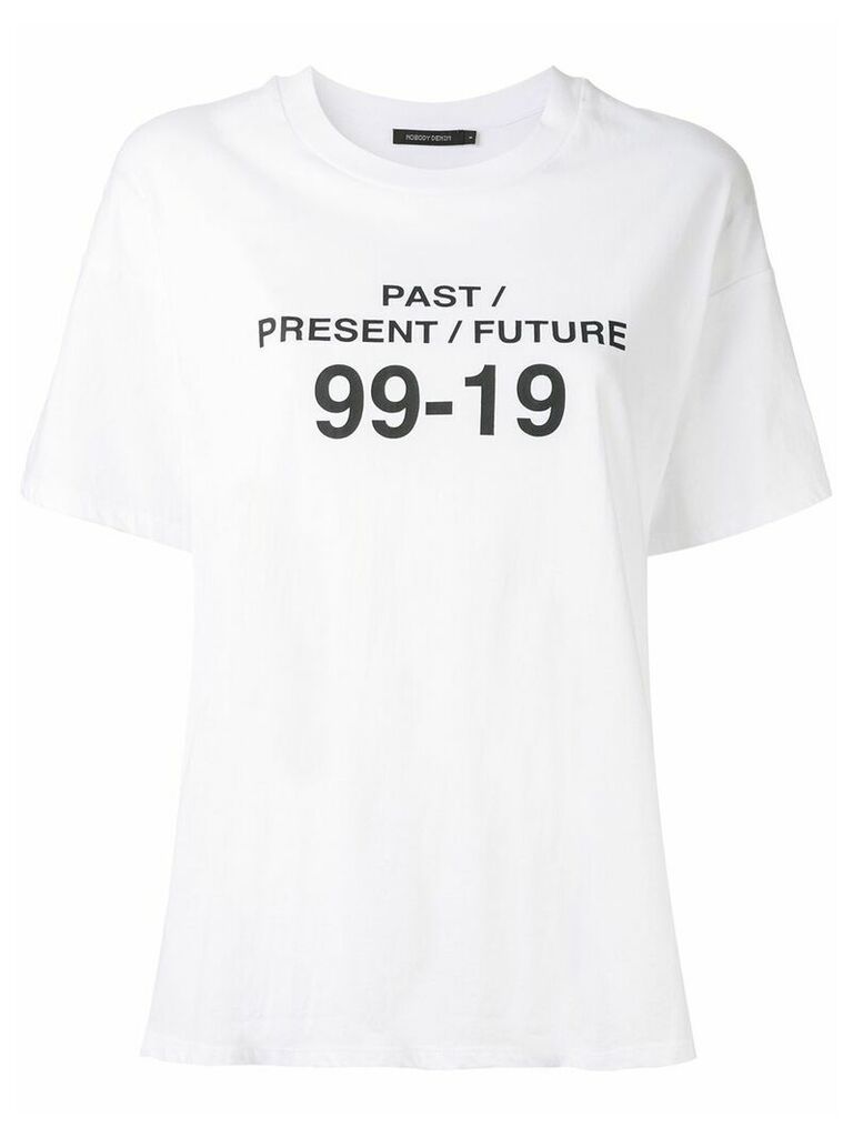 Nobody Denim 99-19 T-shirt - White