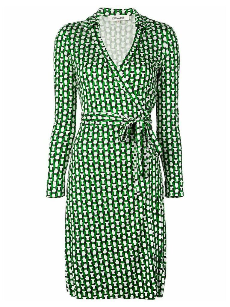 Diane von Furstenberg Jeanne wrap dress - Green