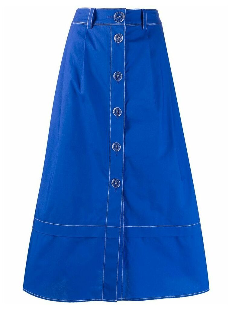 SJYP high-waisted skirt - Blue