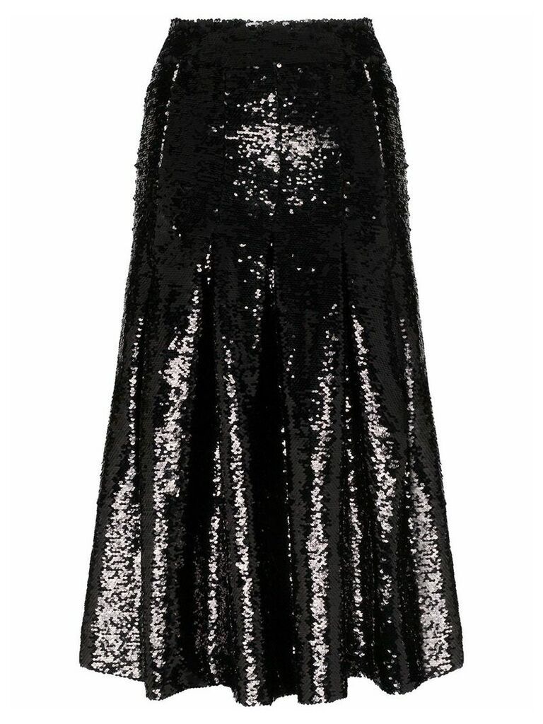 Simone Rocha sequin midi skirt - Black