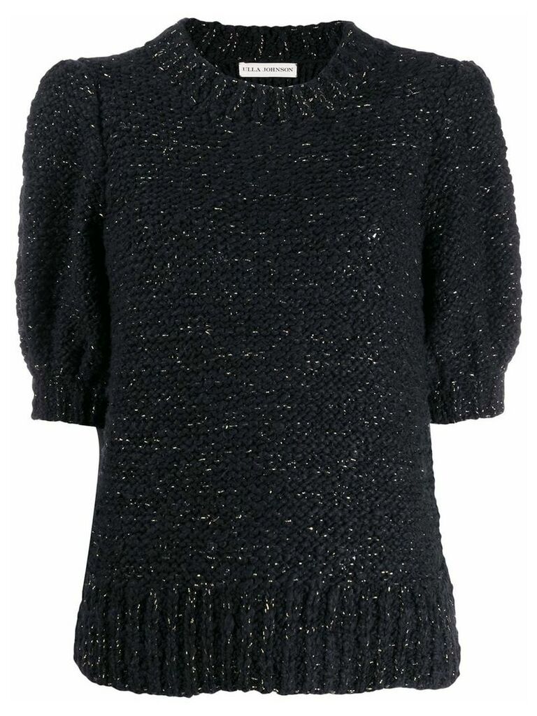 Ulla Johnson short-sleeve sweater - Black