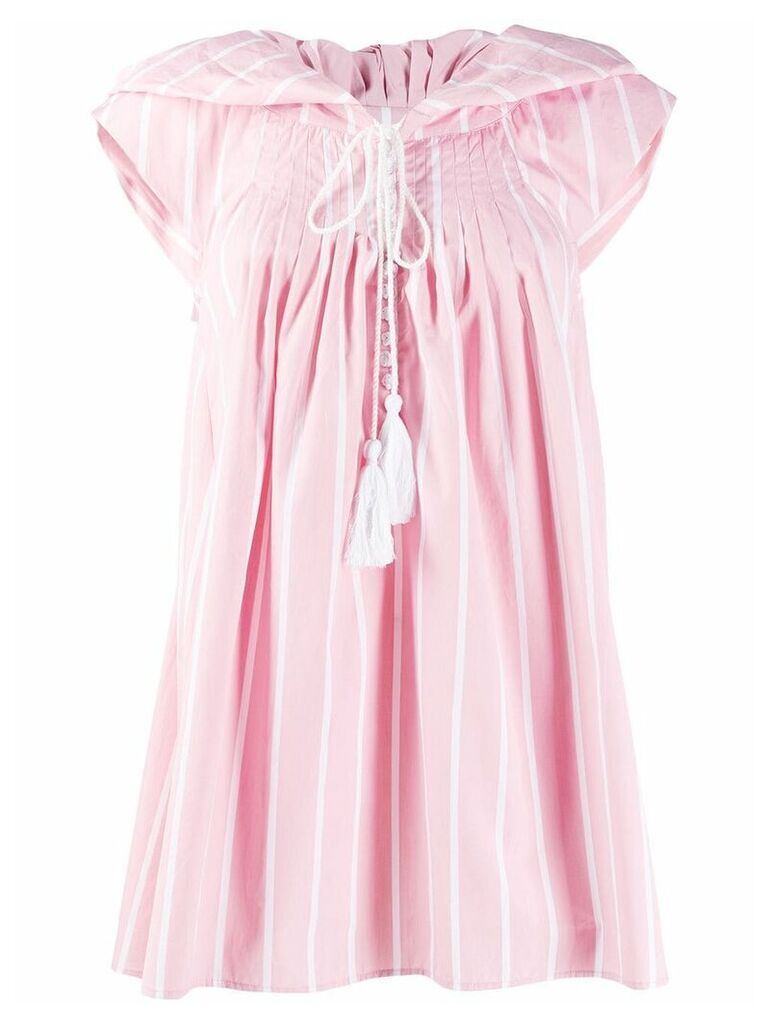 Thierry Colson striped day dress - PINK