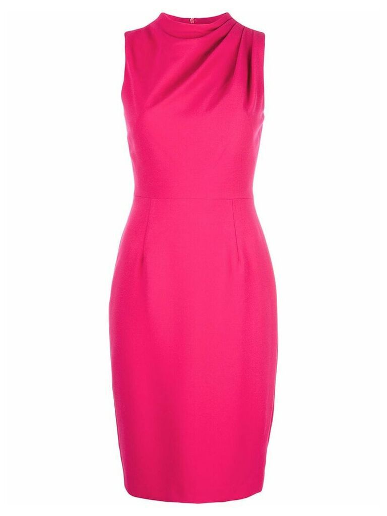 Black Halo fitted evening dress - PINK