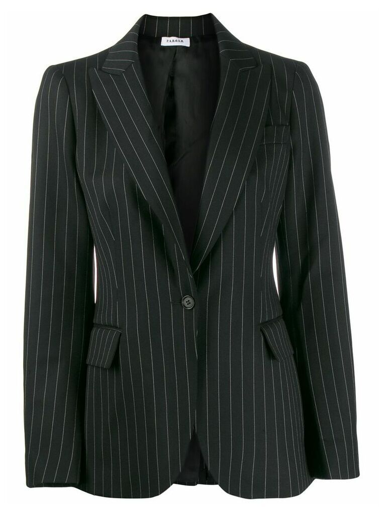 P.A.R.O.S.H. pin stripe blazer - Black