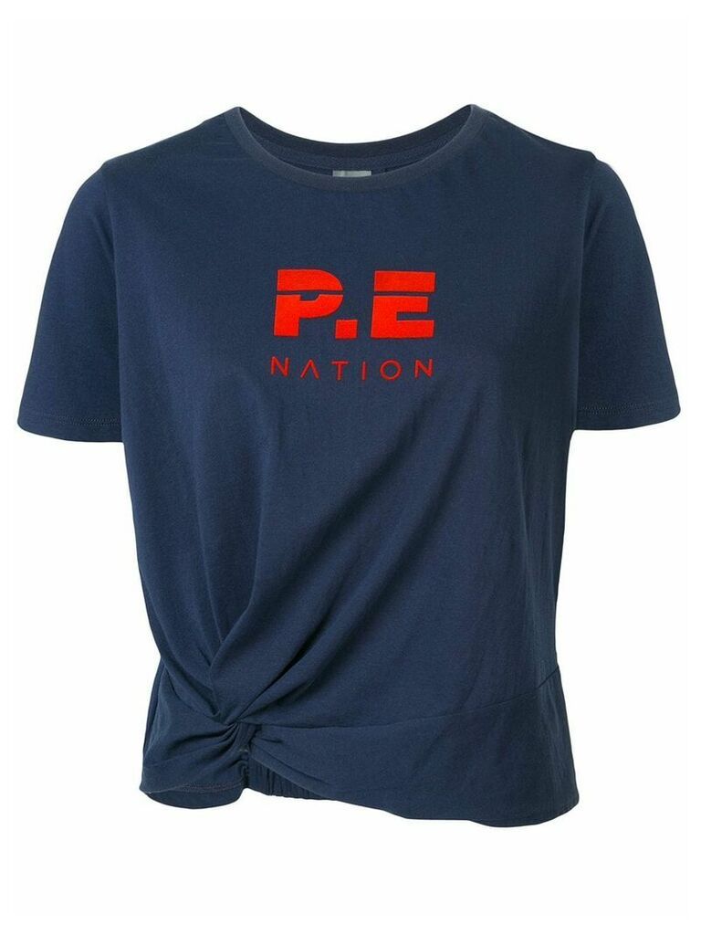 P.E Nation Lay Up logo T-shirt - Blue