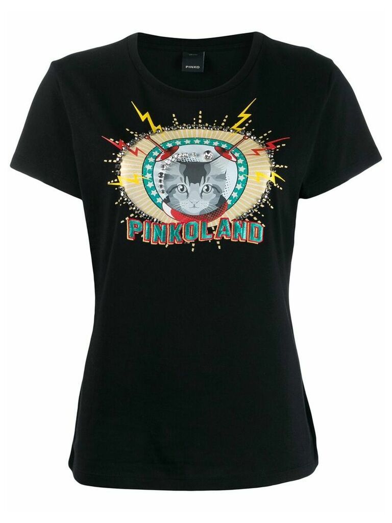Pinko 'Pinkoland' T-shirt - Black