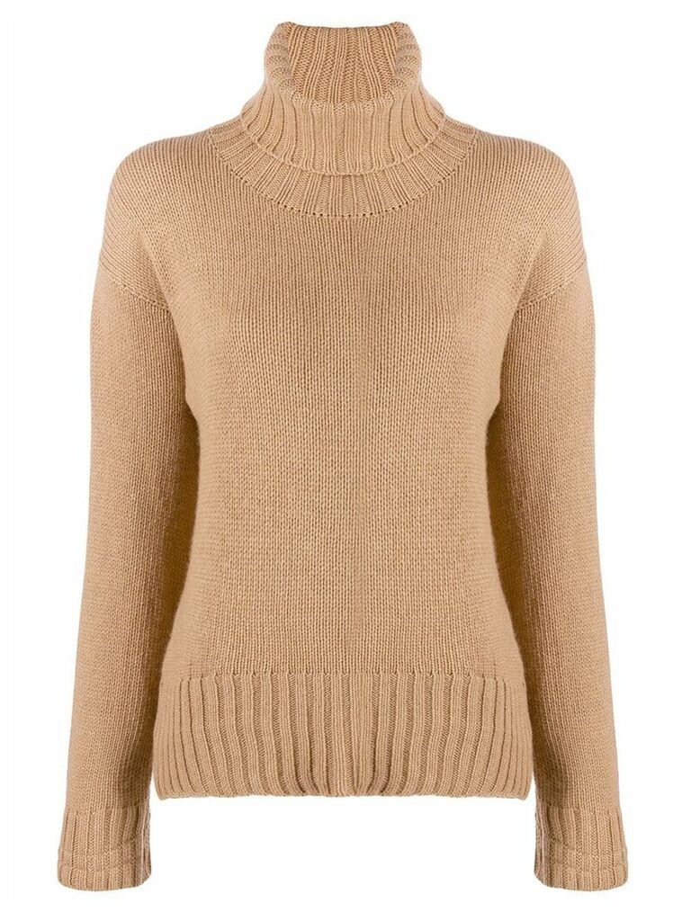 Jejia rollneck knit sweater - Neutrals