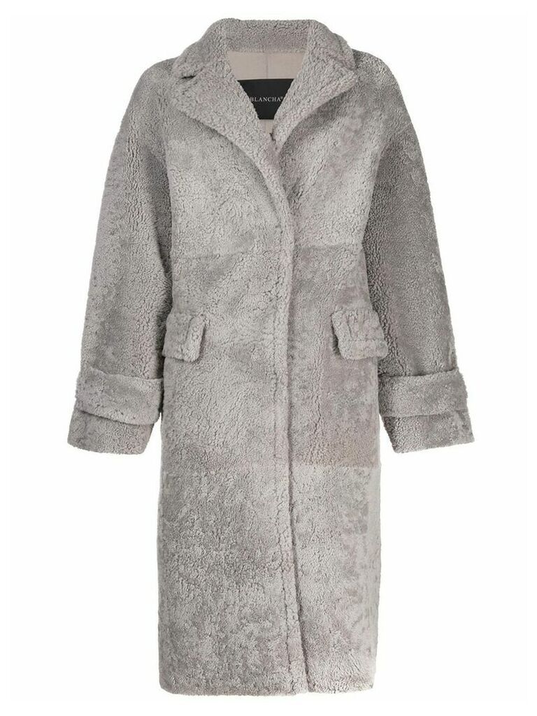 Blancha Irish shearling coat - Grey