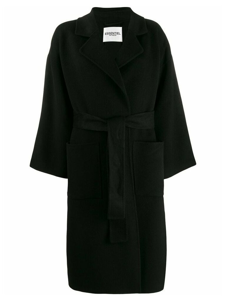 Essentiel Antwerp Tricky trench coat - Black
