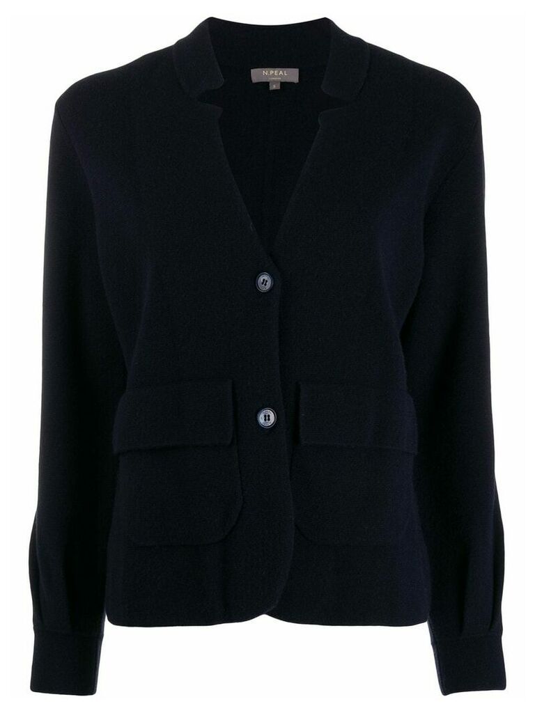 N.Peal Milano cashmere blazer - Blue