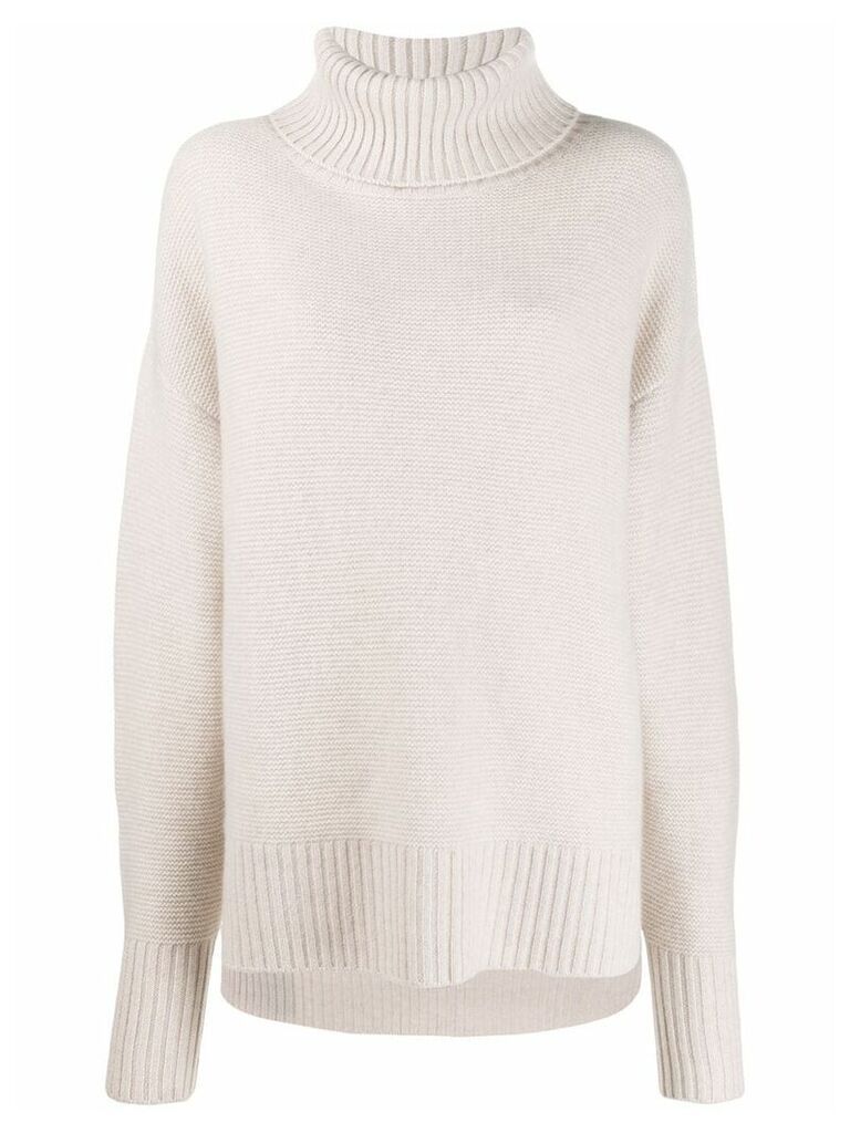 N.Peal oversized sweater - NEUTRALS