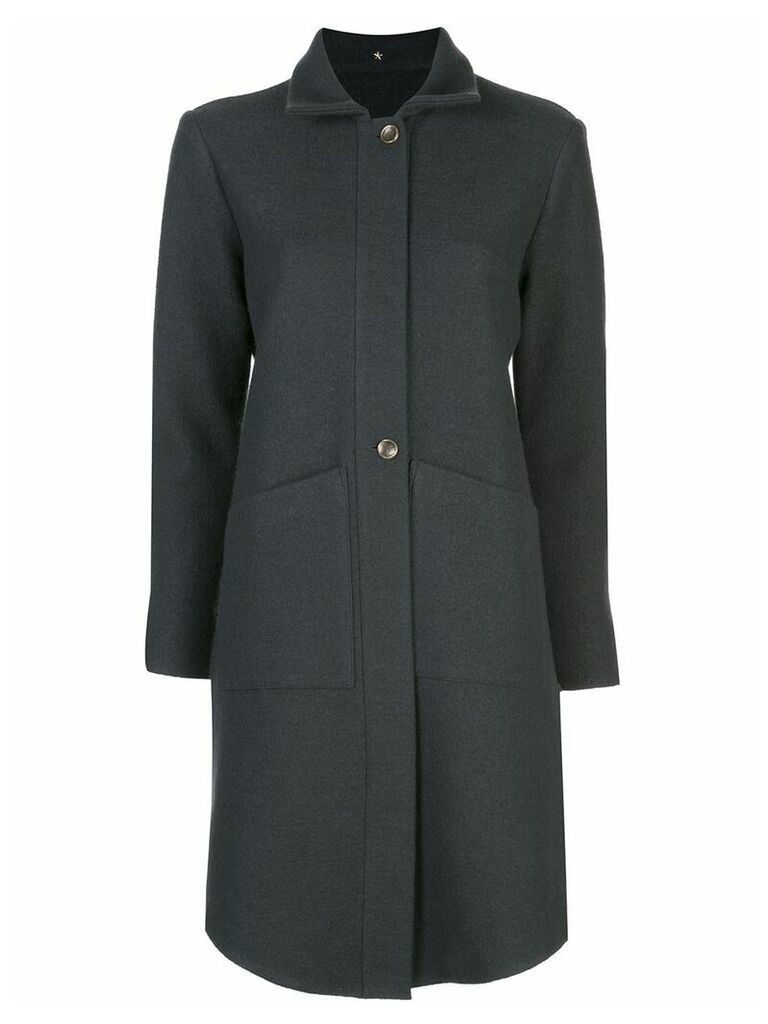 Peter Cohen single breasted coat - Green