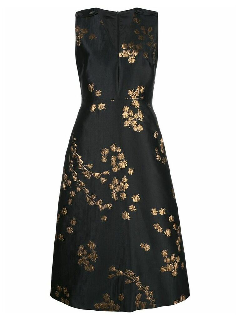 Escada floral dress - Black