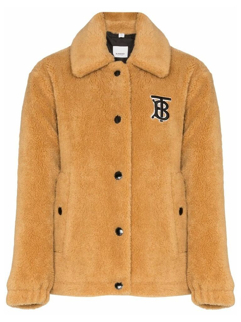 Burberry Rosewell teddy coat - Brown