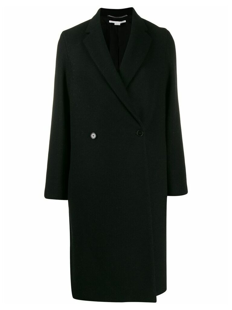 Stella McCartney double-breasted coat - Black