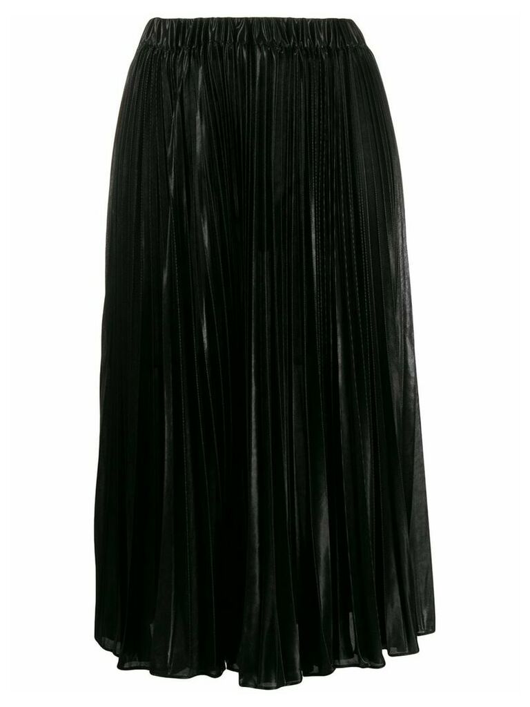 Michael Kors Collection high-waisted pleated skirt - Black