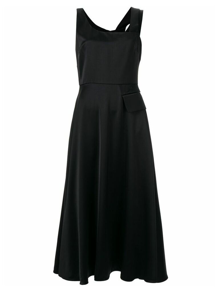 Partow Nia pinafore dress - Black