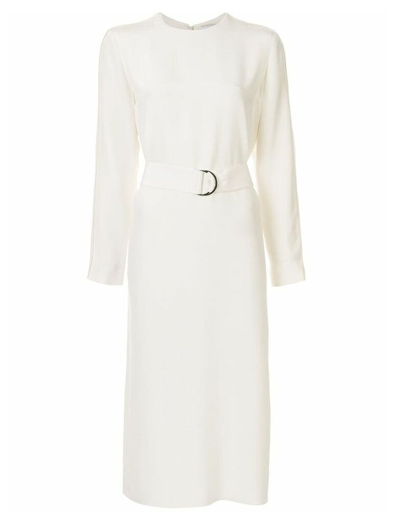 Partow Micha belted dress - White