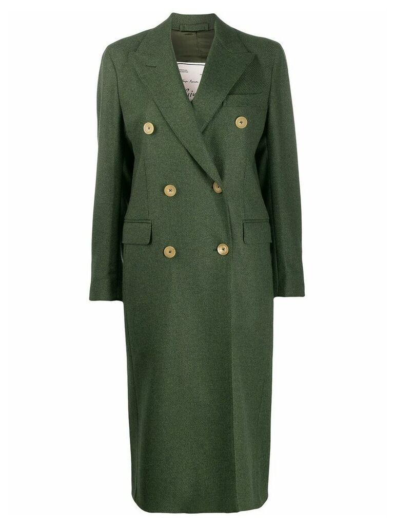 Giuliva Heritage Collection Cindy double-breasted coat - Green