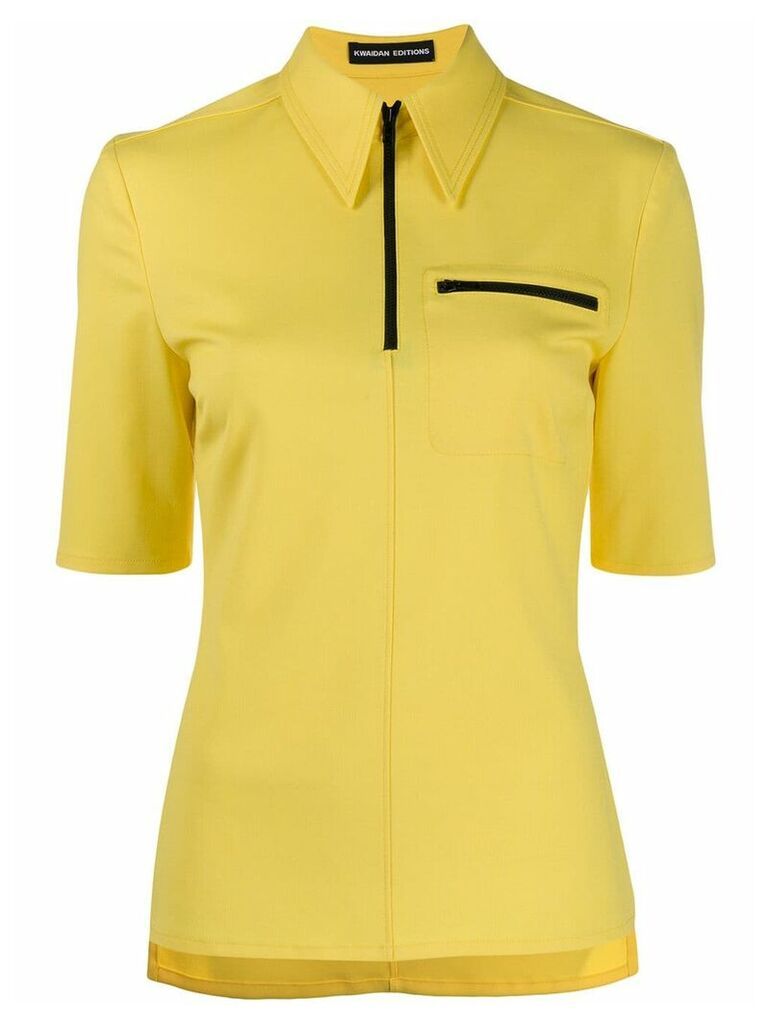 Kwaidan Editions slim fit polo shirt - Yellow