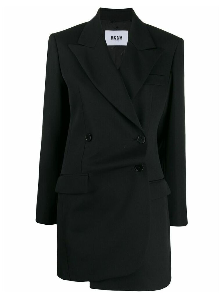 MSGM long blazer - Black