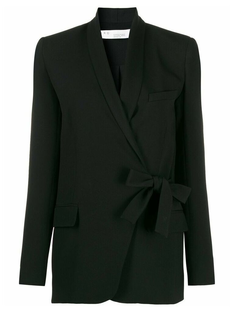 IRO bow-tie detail blazer - Black