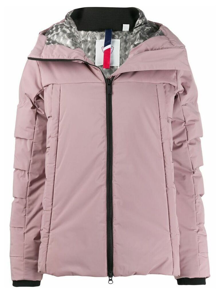Rossignol hooded puffer jacket - PINK