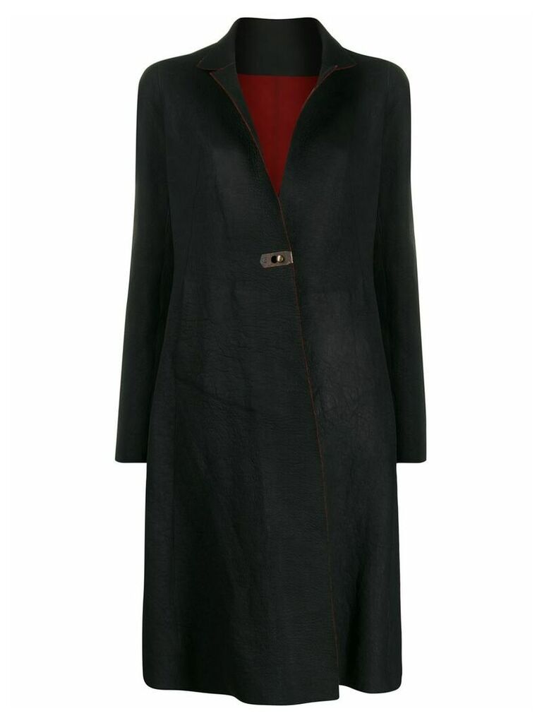 Isaac Sellam Experience Depravee leather coat - Black